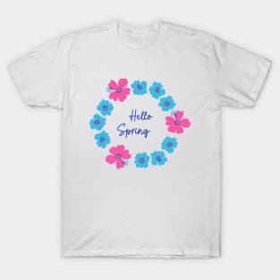 Tropical flower wreath T-Shirt